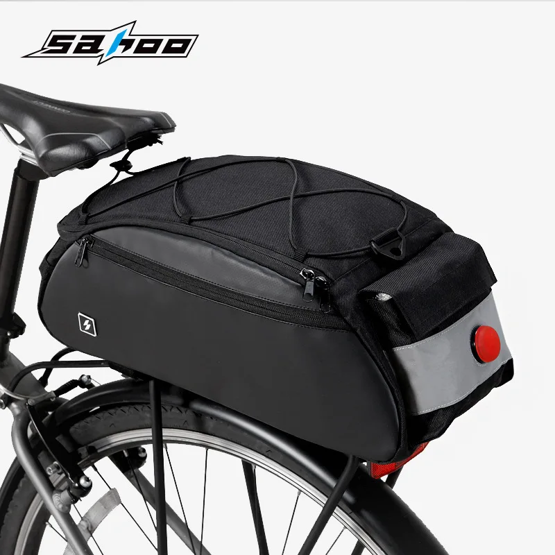 Cycling Bicycle Bags 10L Saddle Rear Seatpost Bag Rack Trunk with Taillight Reflective Mountain Road Bike Shoulder Bag Handbag
Cycling Bicycle Bags 10L Saddle Rear Seatpost Bag Rack Trunk with Taillight Reflective Mountain Road Bike Shoulder Bag Handbag