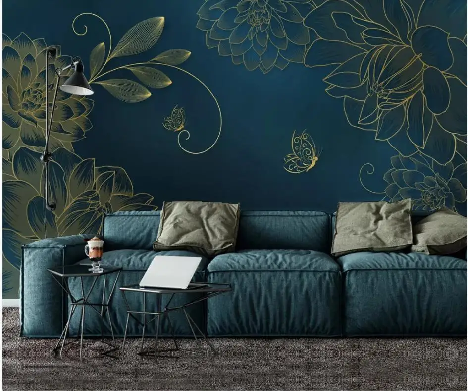 Custom Any Size Mural Wallpaper Golden floral flower abstract hand painted TV Background 3D Mural Wall Paper
Custom Any Size Mural Wallpaper Golden floral flower abstract hand painted TV Background 3D Mural Wall Paper