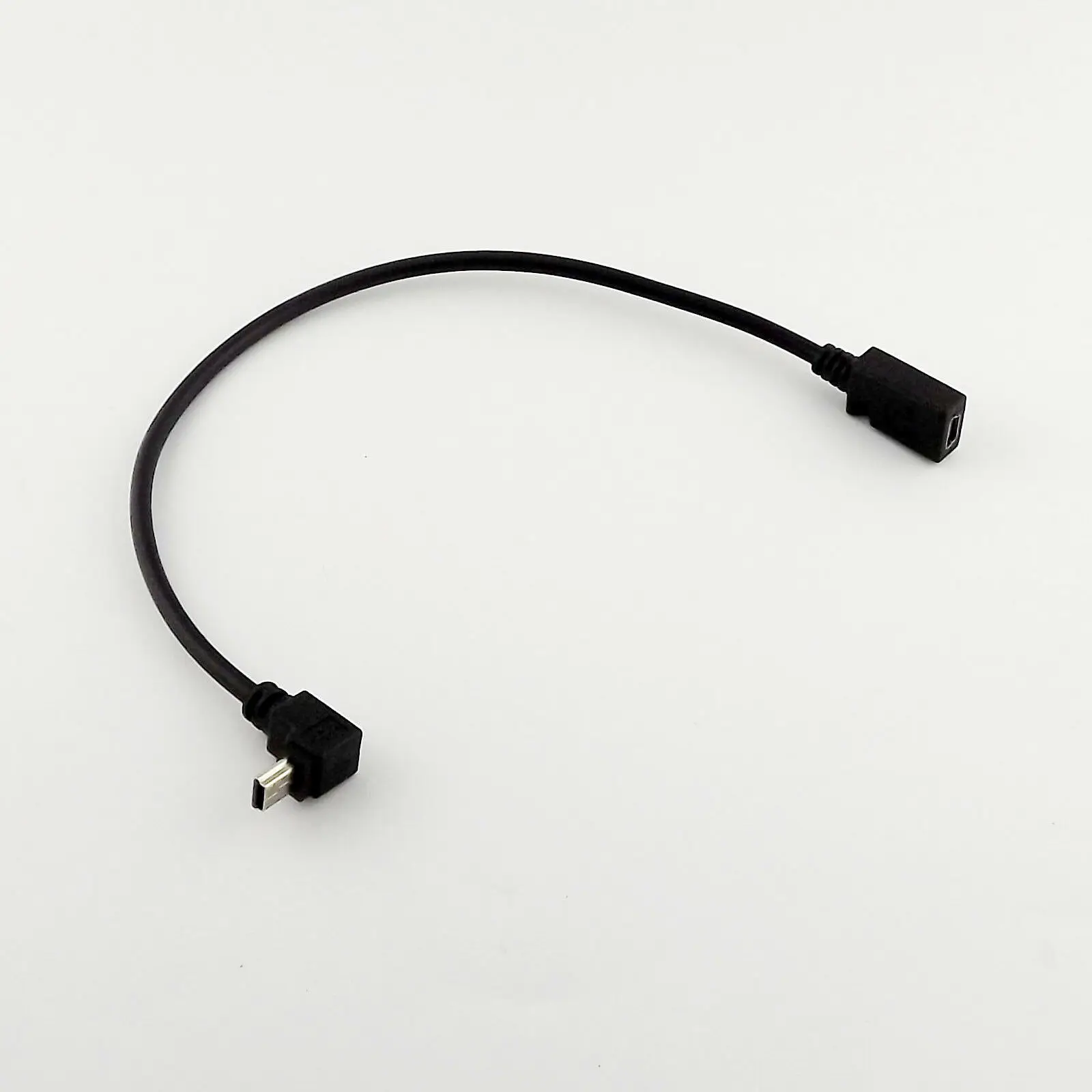1 шт. черный мини-usb 5-контактный кабель-переходник для увеличения угла поворота 25 см
1 шт. черный мини-usb 5-контактный кабель-переходник для увеличения угла поворота 25 см