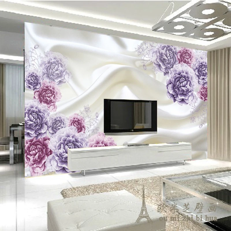 beibehang Custom photo wallpaper Large wall painting background wall paper the living room TV Silk flowers 3d mural wall paper
beibehang Custom photo wallpaper Large wall painting background wall paper the living room TV Silk flowers 3d mural wall paper
