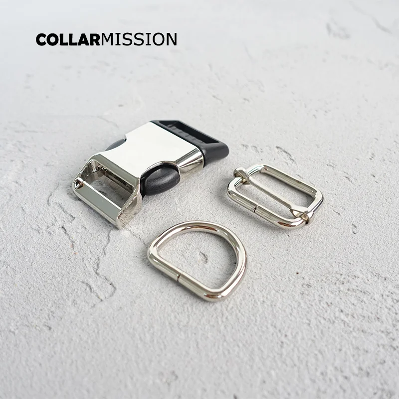 50sets/lot (metal buckle+adjust buckle+D ring/set)Non-Welded Dee ring plated metal buckle 25mm webbing diy dog collar accessory
50sets/lot (metal buckle+adjust buckle+D ring/set)Non-Welded Dee ring plated metal buckle 25mm webbing diy dog collar accessory