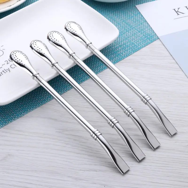 Stainless Steel Reusable Straw Coffee Juice Lemon Filtering Spoon Straw Filter F20173776
Stainless Steel Reusable Straw Coffee Juice Lemon Filtering Spoon Straw Filter F20173776