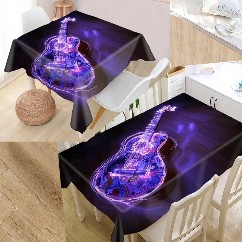 Guitar Music Custom Table Cloth Oxford Print Rectangular Waterproof Oilproof Table Cover Square Wedding Tablecloth
Guitar Music Custom Table Cloth Oxford Print Rectangular Waterproof Oilproof Table Cover Square Wedding Tablecloth