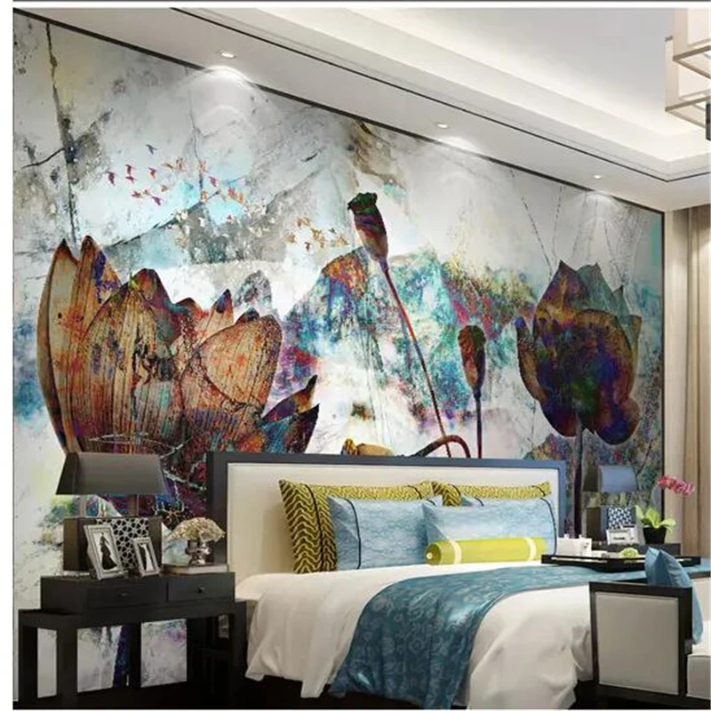 wellyu papel de parede para quarto Custom wallpaper New Chinese Lotus Flower TV Sofa Background Wall Painting wall paper
wellyu papel de parede para quarto Custom wallpaper New Chinese Lotus Flower TV Sofa Background Wall Painting wall paper