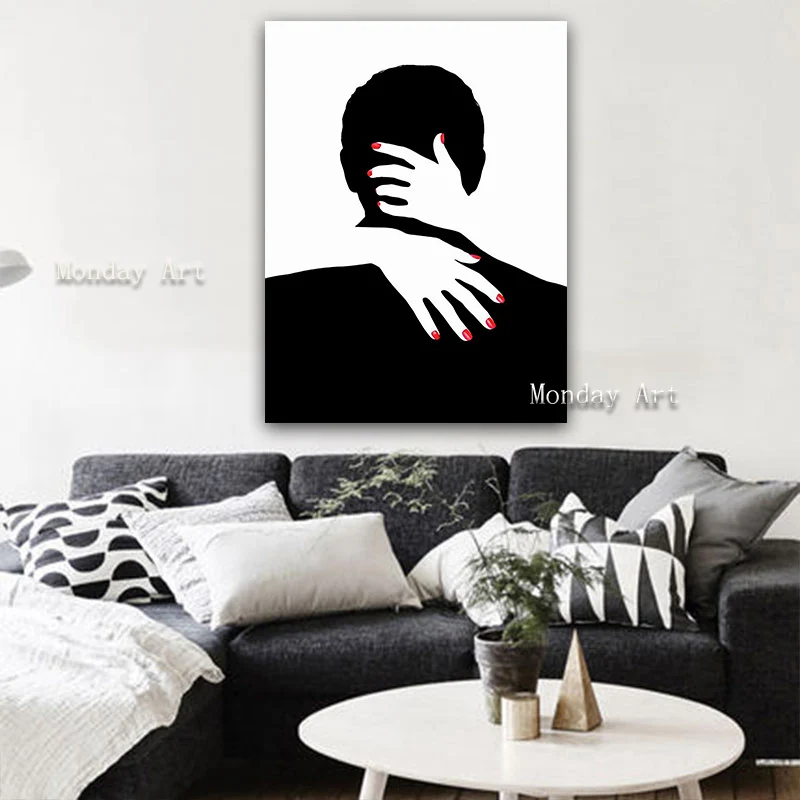 Hot Handmade Canvas Oil Painting abstract Sexy Nude Embracing couple Pictures Ladies Body Photo Bedroom Decor Wall Art painting
Hot Handmade Canvas Oil Painting abstract Sexy Nude Embracing couple Pictures Ladies Body Photo Bedroom Decor Wall Art painting