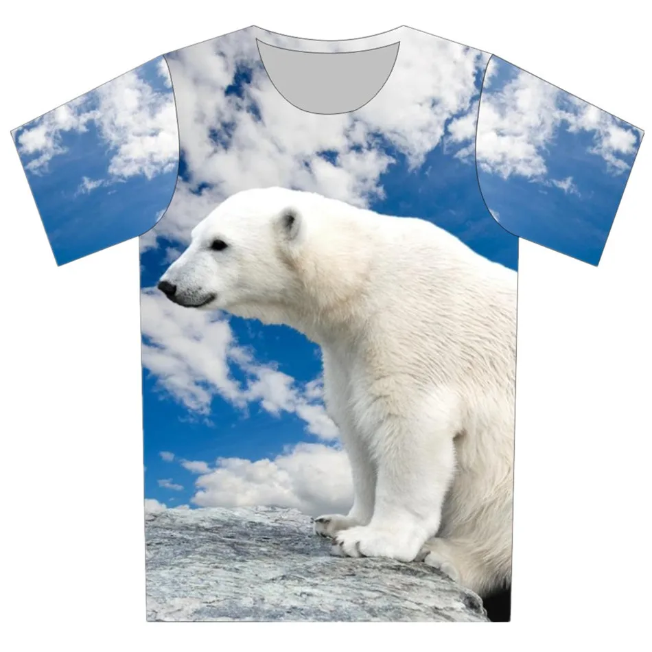 4-20 Years Old Kids 3D T-shirt Children Fashion Animal Bear Blue Sky White Cloud Print T-shirt 2019 Summer Girl Boy Tshirts Tops
4-20 Years Old Kids 3D T-shirt Children Fashion Animal Bear Blue Sky White Cloud Print T-shirt 2019 Summer Girl Boy Tshirts Tops