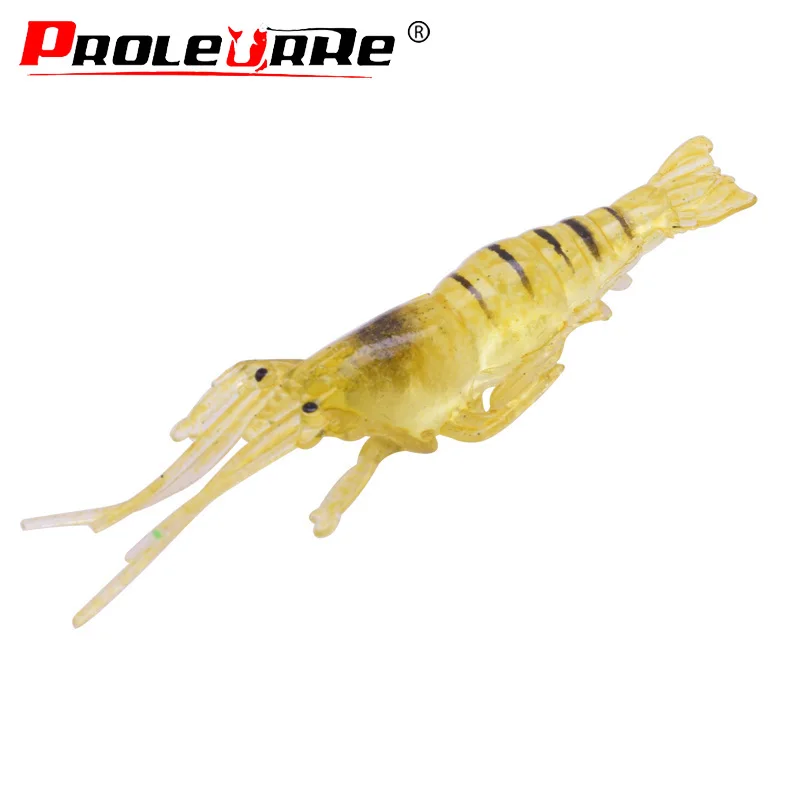 5Pcs/lot Soft Shrimp Fishing Lures 45mm 1g Artificial Shrimp Baits Silicon Shrimp Wobbler Jig Swivel Bass Lure Fishing tackle
5Pcs/lot Soft Shrimp Fishing Lures 45mm 1g Artificial Shrimp Baits Silicon Shrimp Wobbler Jig Swivel Bass Lure Fishing tackle