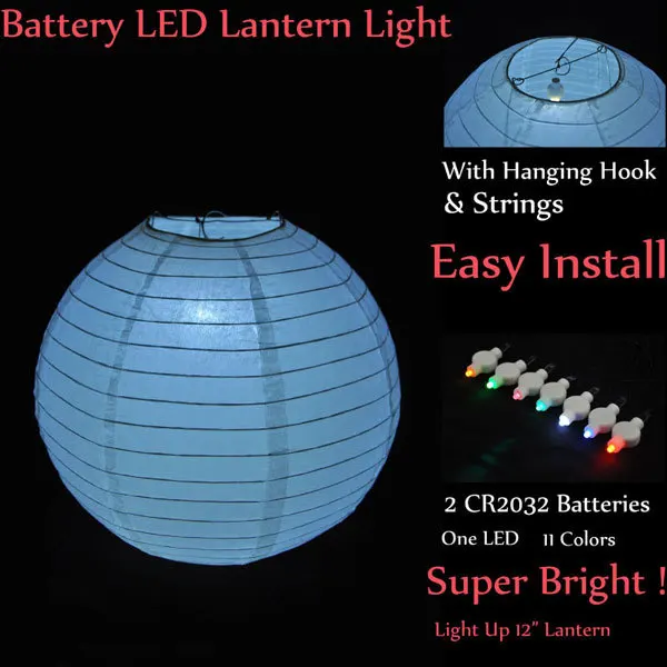 Free shipping 100pcs Battery Operated Super Bright LED Paper Lantern Light, Different Color LED Party Lamps Wedding Decoration
Free shipping 100pcs Battery Operated Super Bright LED Paper Lantern Light, Different Color LED Party Lamps Wedding Decoration