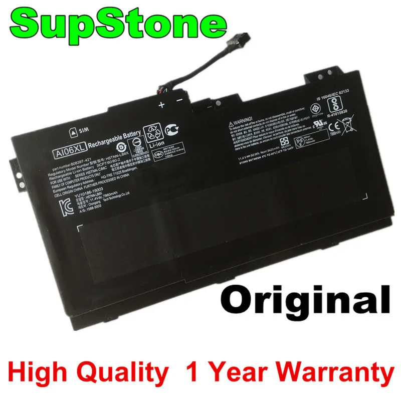 SupStone Новый AI06XL Аккумулятор для ноутбука HP ZBook 17 G3 T7V62ET V1Q00UT X9T88UT HSTNN-LB6X C86C 808397-421 808451-001
SupStone Новый AI06XL Аккумулятор для ноутбука HP ZBook 17 G3 T7V62ET V1Q00UT X9T88UT HSTNN-LB6X C86C 808397-421 808451-001