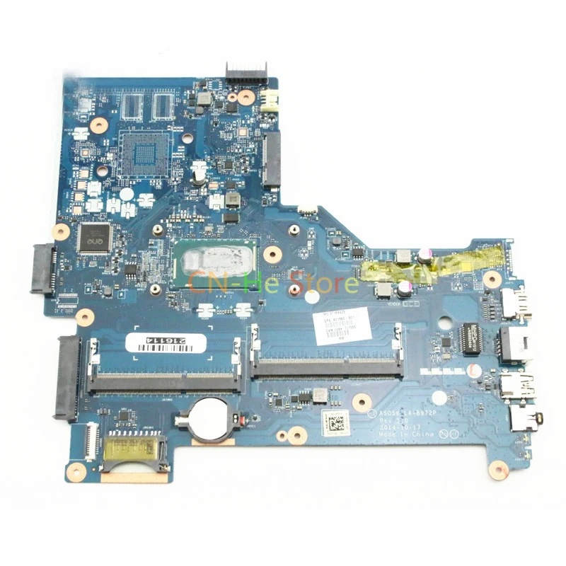 Оригинальная материнская плата для ноутбука HP 15-R210DX 15-R LA-B972P DDR3L 801860-501 Вт/i3-5010U, все тесты ОК
Оригинальная материнская плата для ноутбука HP 15-R210DX 15-R LA-B972P DDR3L 801860-501 Вт/i3-5010U, все тесты ОК
