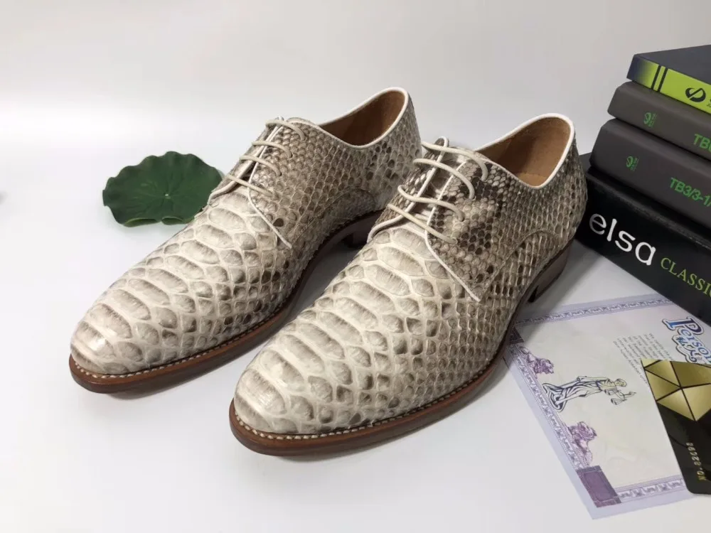2018 Genuine real genuine python skin men shoe, top quality snake skin business men shoe with Personal Customized services beige
2018 Genuine real genuine python skin men shoe, top quality snake skin business men shoe with Personal Customized services beige