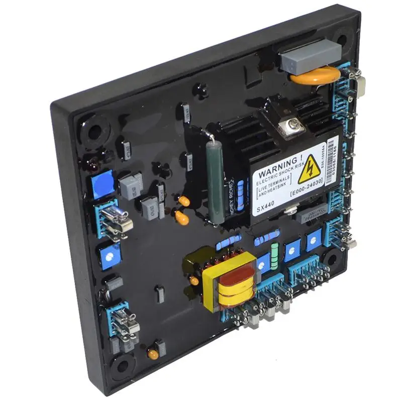 Генератор SX440 AVR, автоматический регулятор напряжения, стабилизатор, модуль управления возбуждением, детали и аксессуары для бесщеточного генератора
Генератор SX440 AVR, автоматический регулятор напряжения, стабилизатор, модуль управления возбуждением, детали и аксессуары для бесщеточного генератора