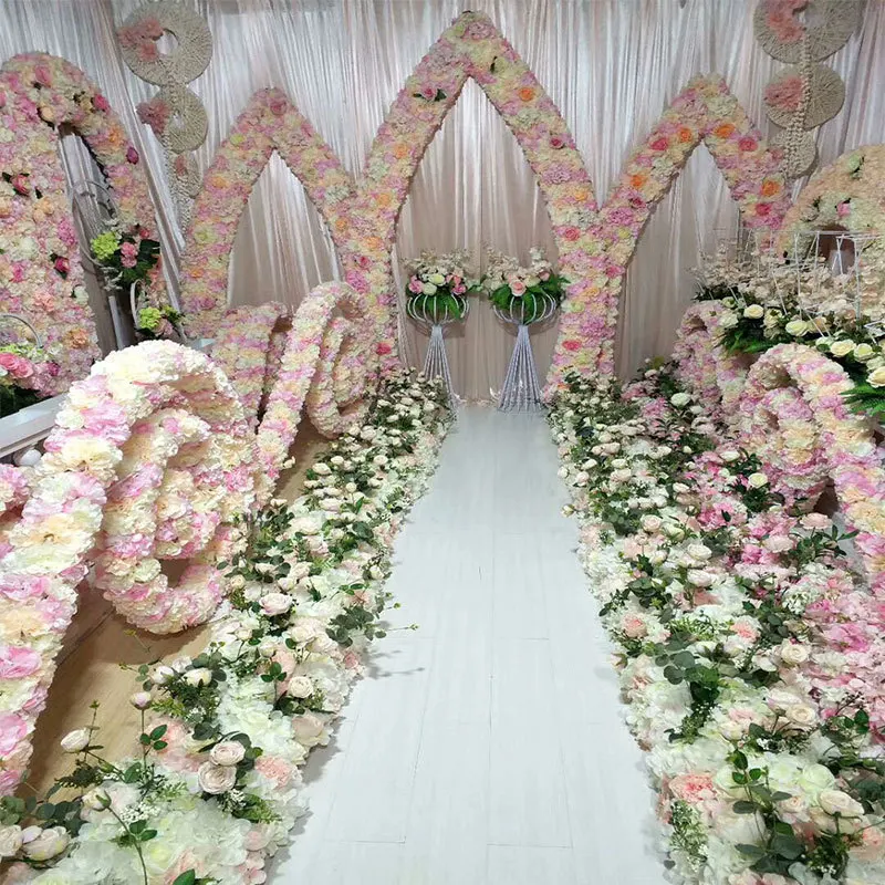 Artificial Silk Flower Wedding Road Lead Hydrangea Peony Rose Flower for Wedding Arch Square Pavilion Corners Decorative Flores
Artificial Silk Flower Wedding Road Lead Hydrangea Peony Rose Flower for Wedding Arch Square Pavilion Corners Decorative Flores