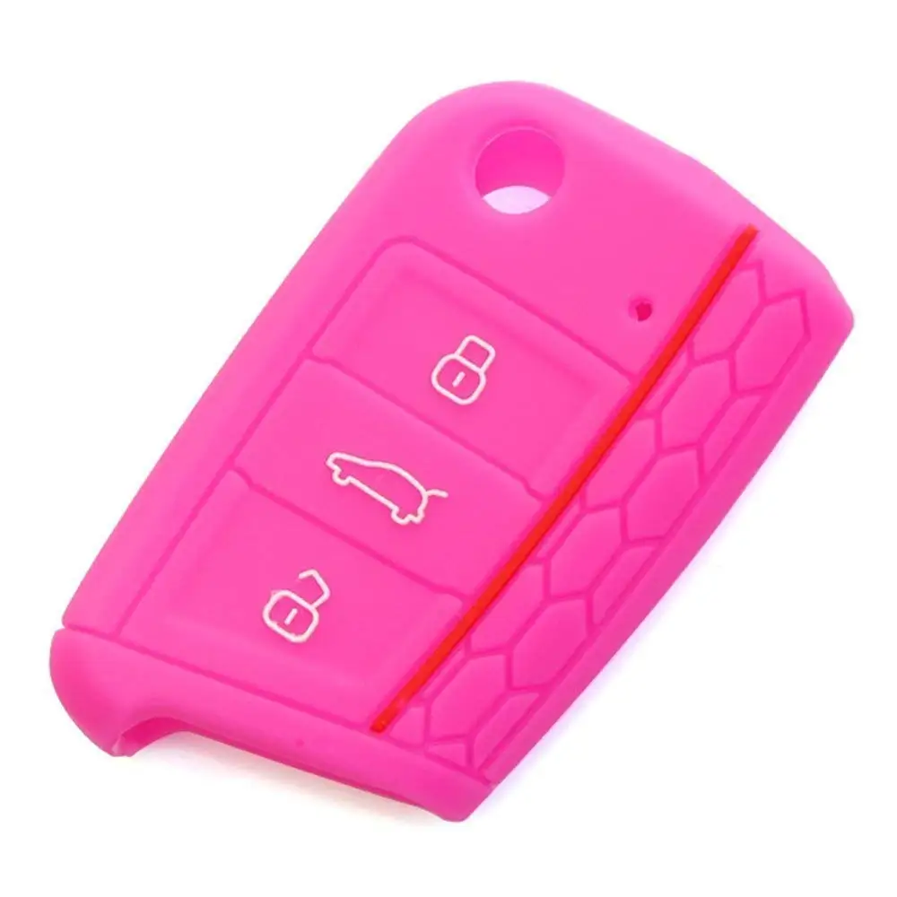 Folding Flip Honeycomb Key Cover Case Skin for VW Golf 7 MK7 New Polo Leon 5F SC ST Seat Soft Silicone 3 Buttons 1pc
Folding Flip Honeycomb Key Cover Case Skin for VW Golf 7 MK7 New Polo Leon 5F SC ST Seat Soft Silicone 3 Buttons 1pc