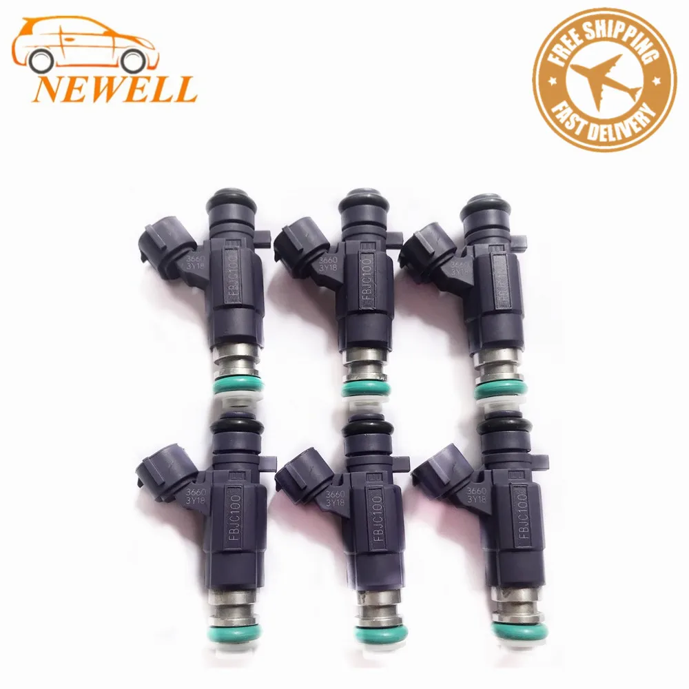set 6 pcs fuel Injectors 16600-2Y915 166002Y915 FBJC100 For Nissan X-Trail T30 T31 2..2.5 petrol QR20D Murano Maxima Sentra
set 6 pcs fuel Injectors 16600-2Y915 166002Y915 FBJC100 For Nissan X-Trail T30 T31 2..2.5 petrol QR20D Murano Maxima Sentra