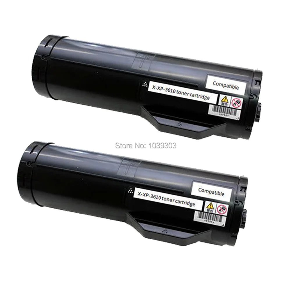 2x Black Toner Compatible for Xerox Phaser 3610 WorkCentre 3615 106R02731 25,300 pages
2x Black Toner Compatible for Xerox Phaser 3610 WorkCentre 3615 106R02731 25,300 pages