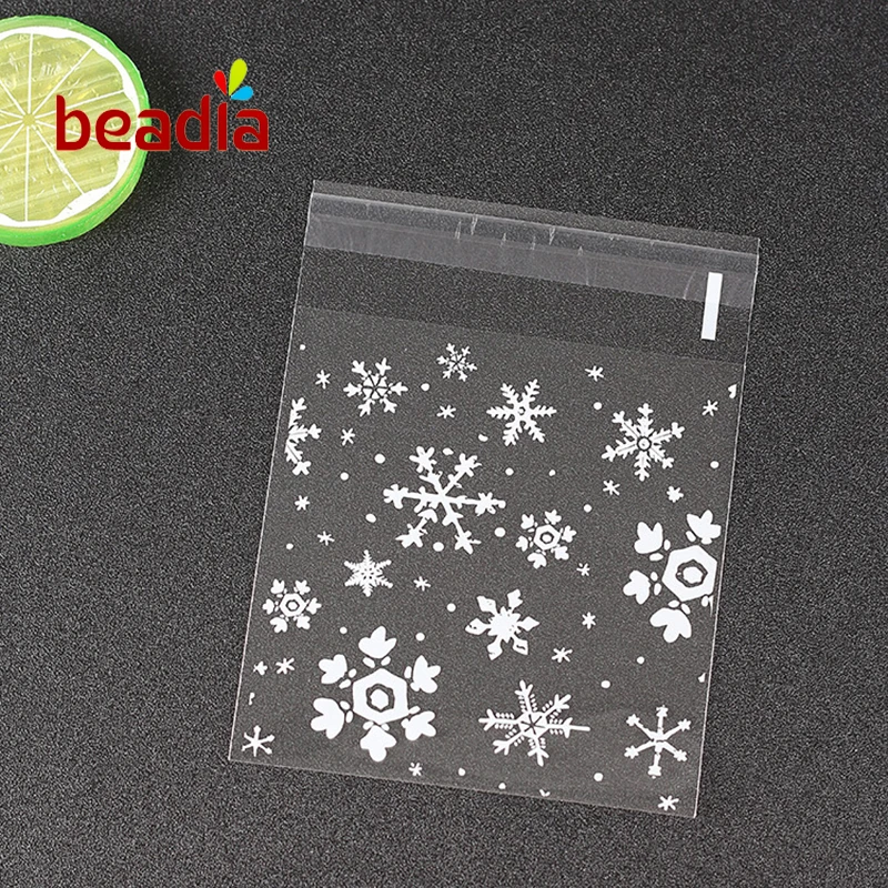 50pcs Waterproof White Snowflake Flowers Dots Cookies Sweet Cake Plastic 10x10+3cm Food Grade Self-Adhesive Pouches Bag
50pcs Waterproof White Snowflake Flowers Dots Cookies Sweet Cake Plastic 10x10+3cm Food Grade Self-Adhesive Pouches Bag