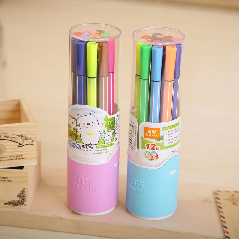 12/18/24/36 Colors / Watercolor Pen Marker Highlighter Children Stationery Pen Art Art Supplies School Student
12/18/24/36 Colors / Watercolor Pen Marker Highlighter Children Stationery Pen Art Art Supplies School Student