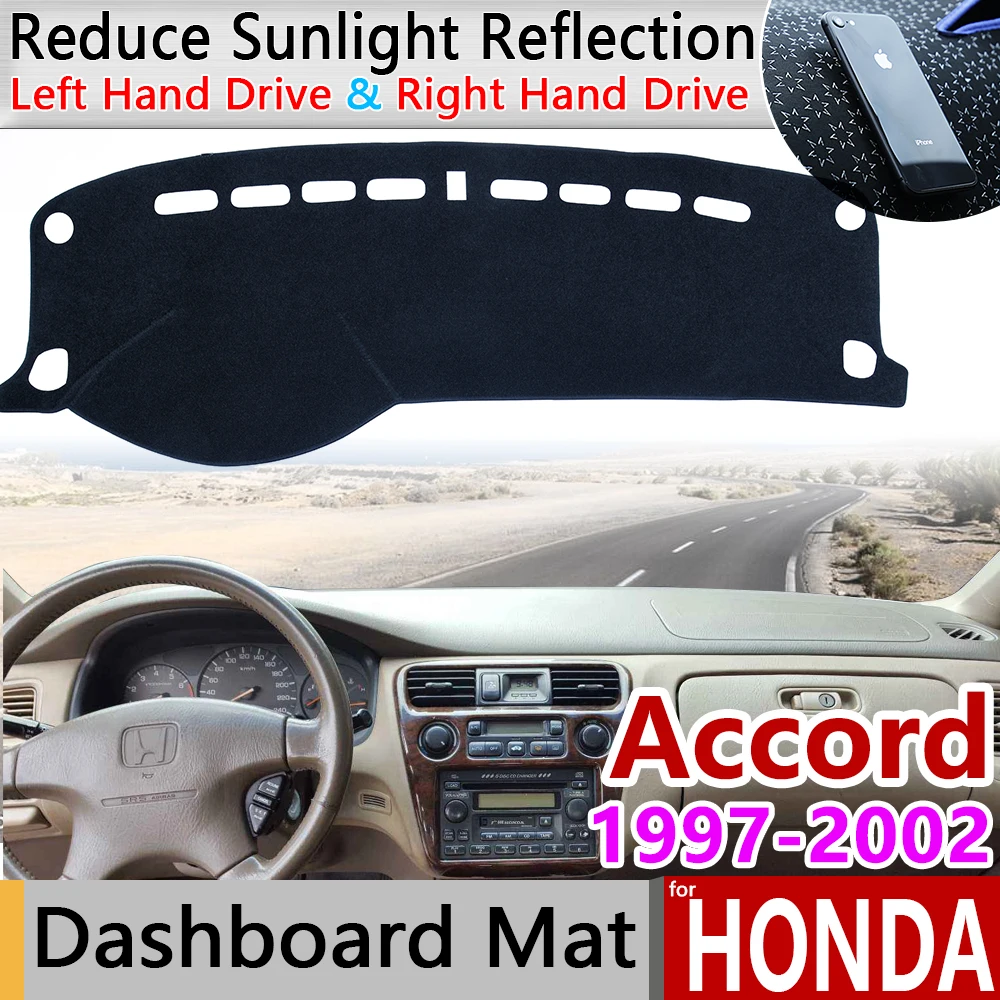 for Honda Accord 1997 1998 1999 2000 2001 2002 6 Anti-Slip Mat Dashboard Cover Pad Sunshade Dashmat Protect Cape Rug Accessories
for Honda Accord 1997 1998 1999 2000 2001 2002 6 Anti-Slip Mat Dashboard Cover Pad Sunshade Dashmat Protect Cape Rug Accessories