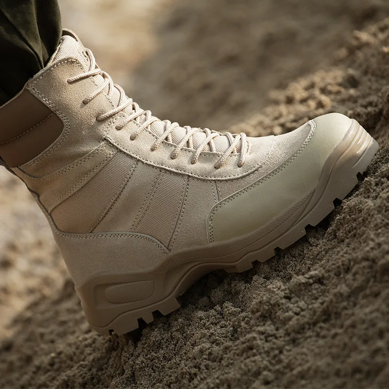 Autumn Winter Men s Desert Training Ankle Boots Outdoor Hiking Climbing Leather Nylon Waterproof Breathable High Tube Boot Shoes
Autumn Winter Men s Desert Training Ankle Boots Outdoor Hiking Climbing Leather Nylon Waterproof Breathable High Tube Boot Shoes