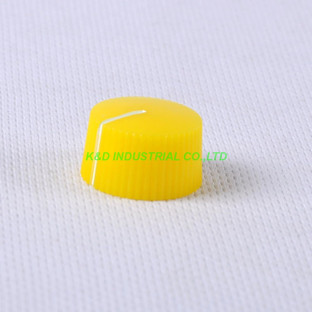 10pcs Colorful Rotary Vintage Control Plastic Yellow Knob 21x12mm for 6.35mm Shaft Guitar
10pcs Colorful Rotary Vintage Control Plastic Yellow Knob 21x12mm for 6.35mm Shaft Guitar