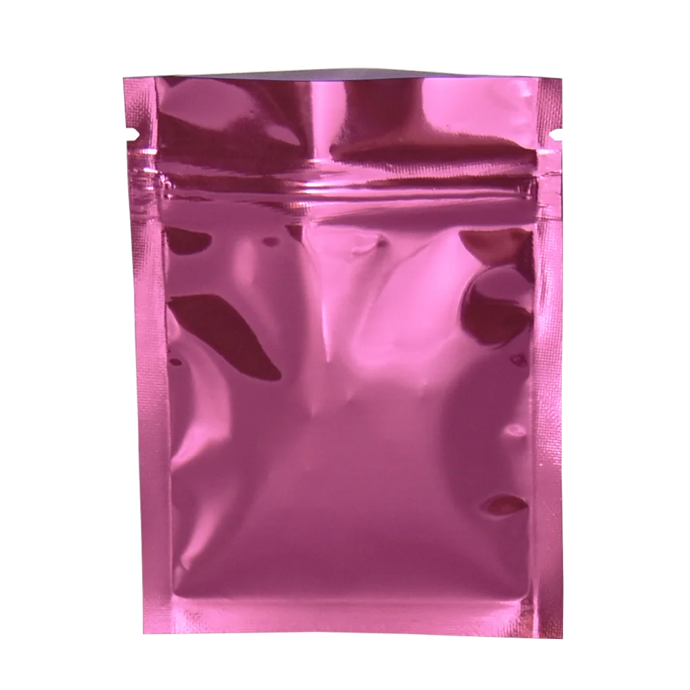 Reclosable Pink Zip Lock Aluminum Foil Packing Bag 100pcs/lot Food Vacuum Storage Pouch Grip Seal Mylar Packaging Bag
Reclosable Pink Zip Lock Aluminum Foil Packing Bag 100pcs/lot Food Vacuum Storage Pouch Grip Seal Mylar Packaging Bag
