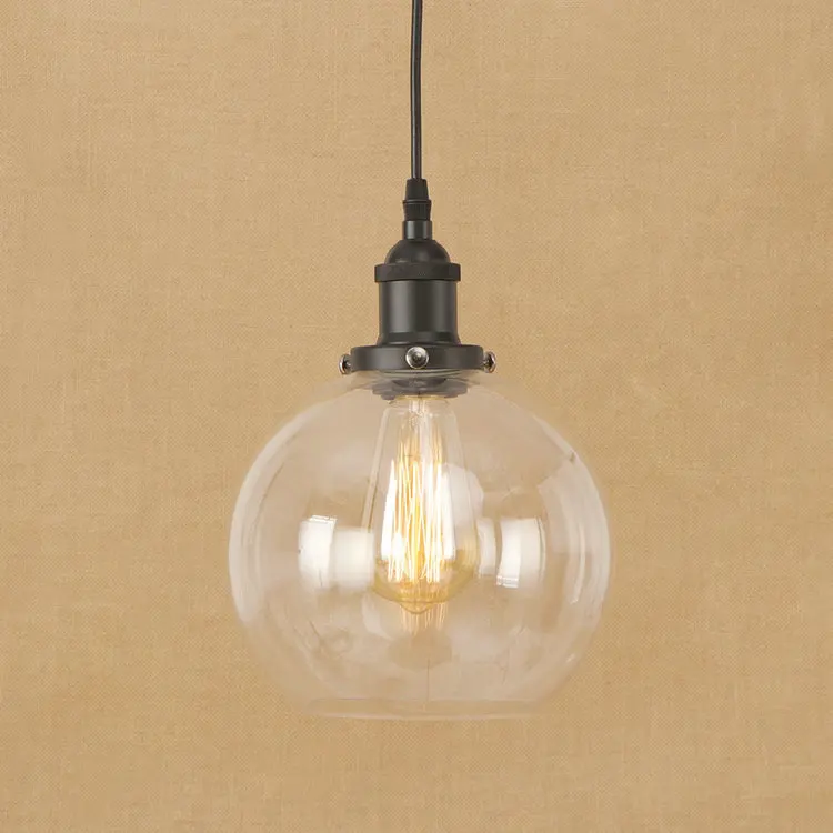 IWHD Glass Ball Loft Industrial Hanging Lamp Iron LED Pendant Light Fixtures Bedroom Kitchen Retro Lights Hanglamp Lighting
IWHD Glass Ball Loft Industrial Hanging Lamp Iron LED Pendant Light Fixtures Bedroom Kitchen Retro Lights Hanglamp Lighting