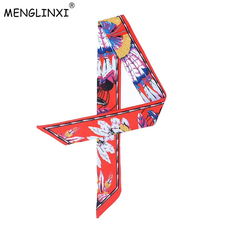 2023 Hot Sale Bag Scarf Feather Print Women Silk Scarf Luxury Brand Bag Ribbons Fashion Head Scarf Tie Small Long Scarves C07
2023 Hot Sale Bag Scarf Feather Print Women Silk Scarf Luxury Brand Bag Ribbons Fashion Head Scarf Tie Small Long Scarves C07