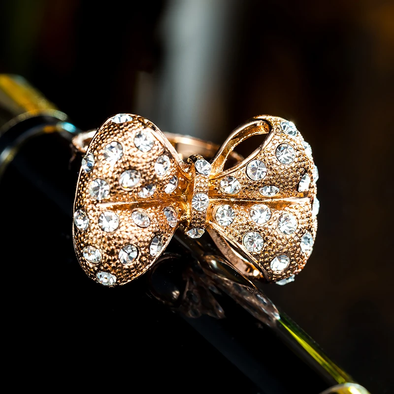 Ajojewel Exaggerated Large Bowknot Ring For Women With Rhinestones Golden Finger Jewelry Beauty Gift For Girls Bague Fmme
Ajojewel Exaggerated Large Bowknot Ring For Women With Rhinestones Golden Finger Jewelry Beauty Gift For Girls Bague Fmme