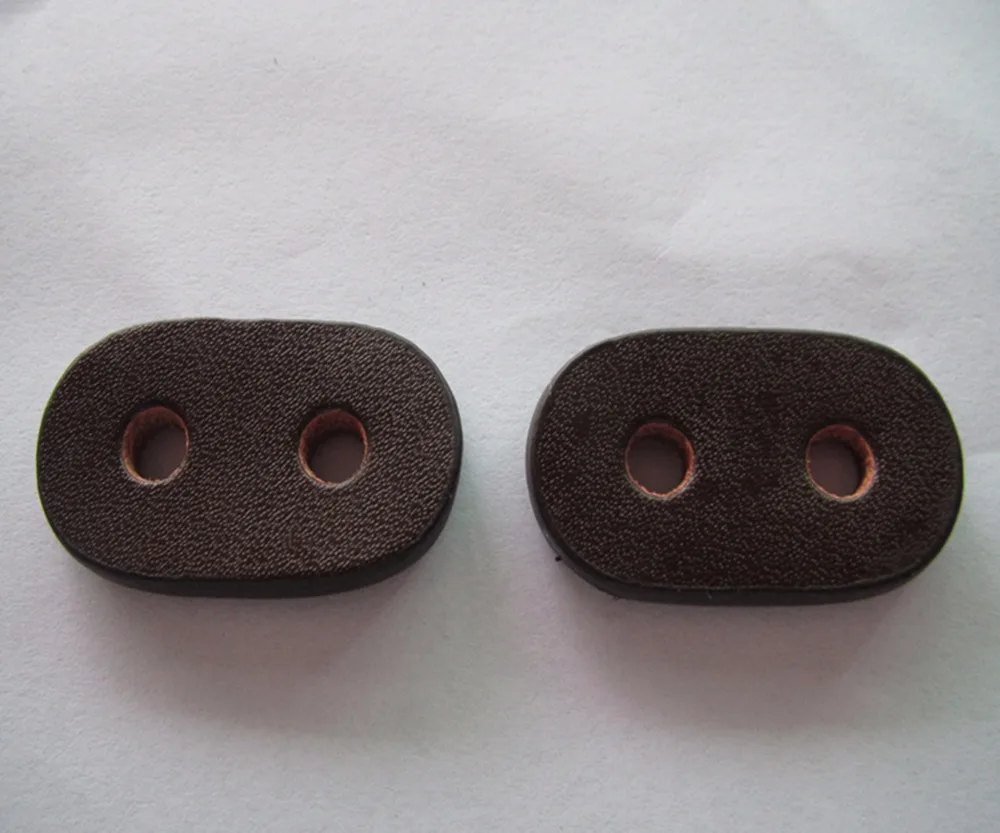 Free shipping brown genuine leather for sewing cord lock leather stopper 100pcs
Free shipping brown genuine leather for sewing cord lock leather stopper 100pcs