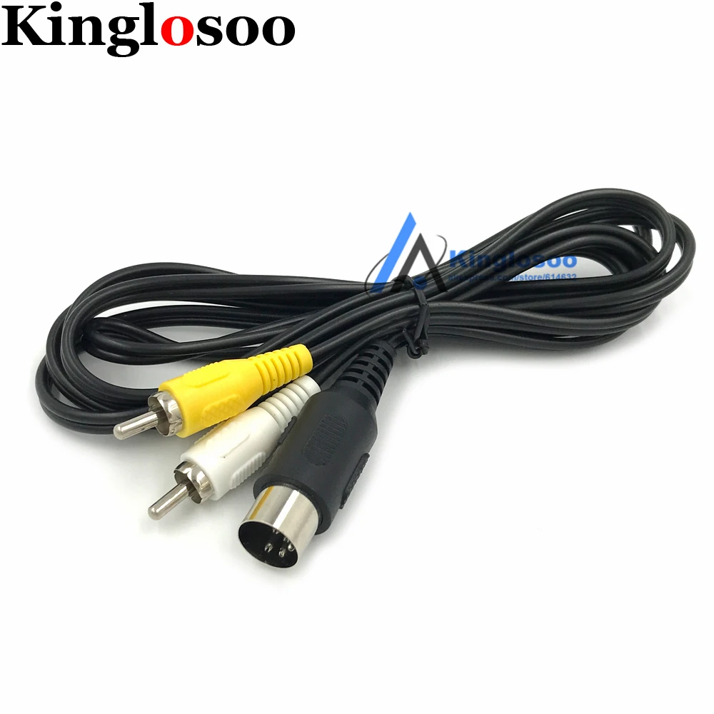 10PCS Top quality A/V Cable for SEGA MASTER SYSTEM 1 & MEGADRIVE 1 TV / AV RCA video cable/lead
10PCS Top quality A/V Cable for SEGA MASTER SYSTEM 1 & MEGADRIVE 1 TV / AV RCA video cable/lead