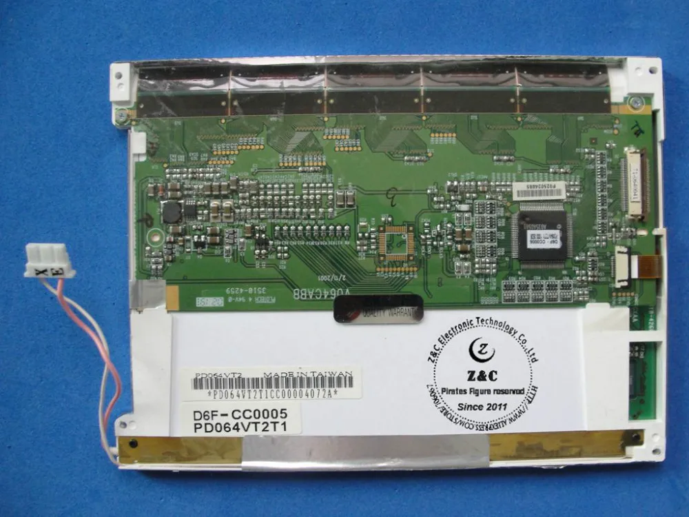 PD064VT2T1 V064CABB Совершенно новый оригинальный 6,4-дюймовый 640*480 ЖК-дисплей Модуль панели для промышленного оборудования
PD064VT2T1 V064CABB Совершенно новый оригинальный 6,4-дюймовый 640*480 ЖК-дисплей Модуль панели для промышленного оборудования