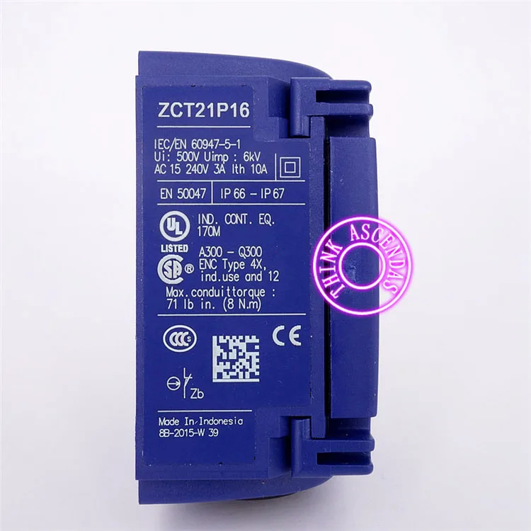 XCKT2146P16 ZCT21P16 ZCY46 ZCE01 Limit Switch
XCKT2146P16 ZCT21P16 ZCY46 ZCE01 Limit Switch