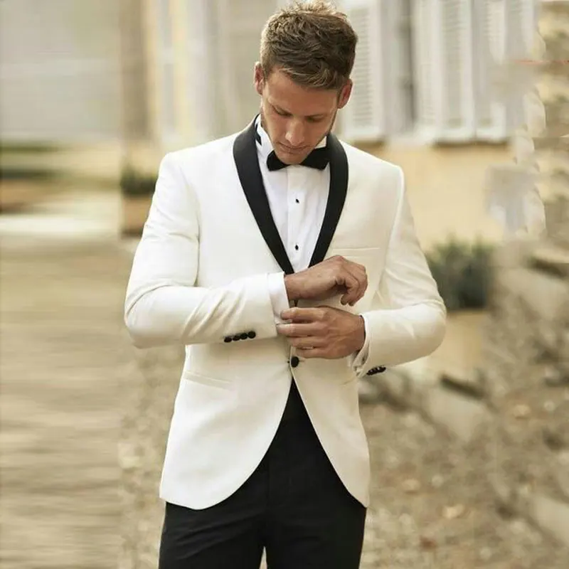 Custom Made Ivory Men Suits Set Beach Wedding Tuxedos for Groom Wear 2 Piece Suit Man Blazer Slim Fit Terno Masculino Prom Party
Custom Made Ivory Men Suits Set Beach Wedding Tuxedos for Groom Wear 2 Piece Suit Man Blazer Slim Fit Terno Masculino Prom Party