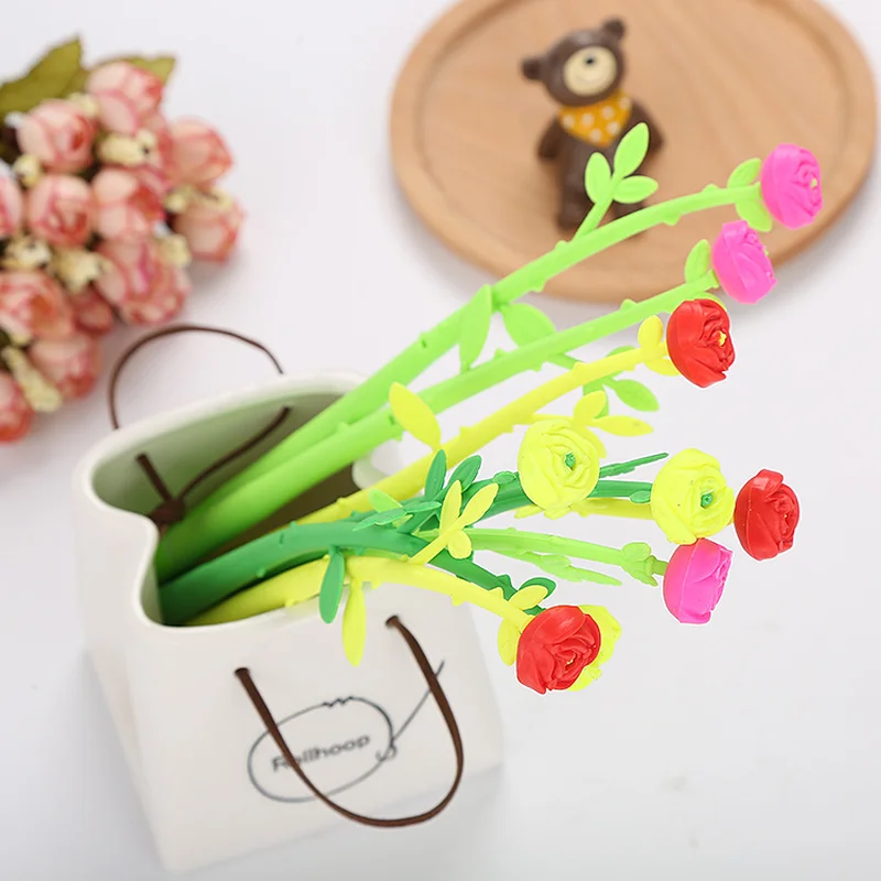 40 pcs Creative Stationery Small Fresh Simulation Flower Neutral Pen Cute Cartoon Students Office Learning Signature Pen
40 pcs Creative Stationery Small Fresh Simulation Flower Neutral Pen Cute Cartoon Students Office Learning Signature Pen