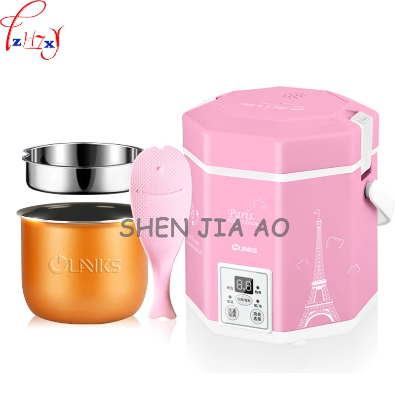 200W 220V 1.2L smart booking timing mini rice cooker three-dimensional heating porridge cooking small rice cooker CFXB12-200B
200W 220V 1.2L smart booking timing mini rice cooker three-dimensional heating porridge cooking small rice cooker CFXB12-200B