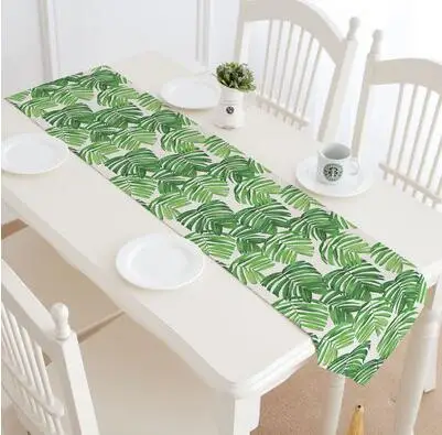 American fresh tropical plant printing table flag Thickened heavy cotton linen table flag cover towel
American fresh tropical plant printing table flag Thickened heavy cotton linen table flag cover towel