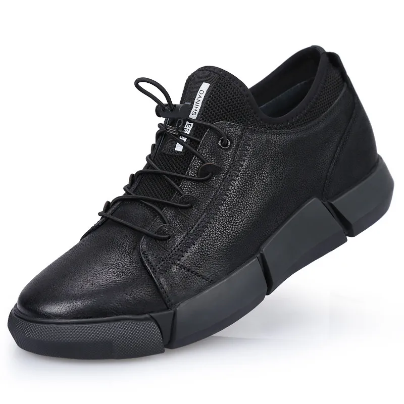 New Taller High Men's Invisible Elevator Leather Sports Shoes Casual Comfortable Increased Height 6CM Outdoor Sneakers
New Taller High Men's Invisible Elevator Leather Sports Shoes Casual Comfortable Increased Height 6CM Outdoor Sneakers