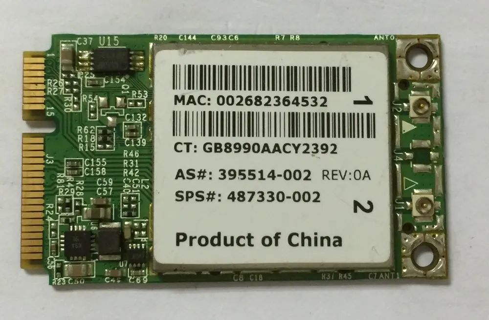 Broadcom 4322AGN 802.11agn MINI PCIe wifi Card 487330-001 For HP 2730p 6930p 2530p 2230s 6530b 6735b 6730s 6530s 6830s
Broadcom 4322AGN 802.11agn MINI PCIe wifi Card 487330-001 For HP 2730p 6930p 2530p 2230s 6530b 6735b 6730s 6530s 6830s