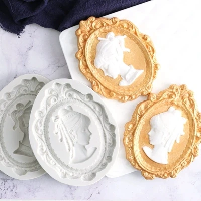 European Classical Embossed Girls Head Silicone Decorative Mold Cup Cake Chocolate Mold Fondant Mold Silicone Resin Clay Moulds
European Classical Embossed Girls Head Silicone Decorative Mold Cup Cake Chocolate Mold Fondant Mold Silicone Resin Clay Moulds