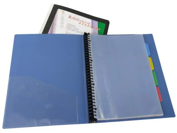 30-hole loose-leaf information booklet Display Book A4 centerfold resource book Self-matching classification label 20 pages
30-hole loose-leaf information booklet Display Book A4 centerfold resource book Self-matching classification label 20 pages