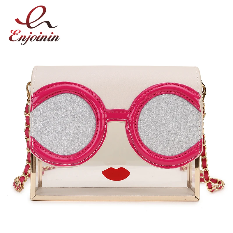 Sexy Red Lip Rivet Transparent Acrylic Cartoon Design Fashion Women Party Clutch Bag Chain Purse Crossbody Bag Ladies Handbag
Sexy Red Lip Rivet Transparent Acrylic Cartoon Design Fashion Women Party Clutch Bag Chain Purse Crossbody Bag Ladies Handbag