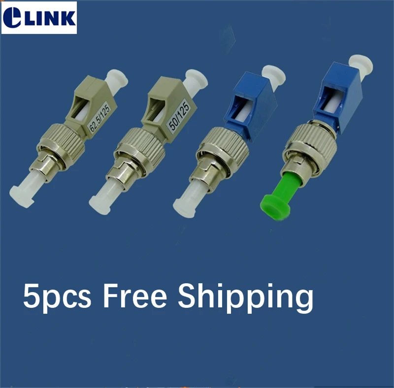 LC-FC fiber adapter FM hybrid female to male SM MM fiber optic connector ftth coupler free shipping wholesale price ELINK 5pcs
LC-FC fiber adapter FM hybrid female to male SM MM fiber optic connector ftth coupler free shipping wholesale price ELINK 5pcs