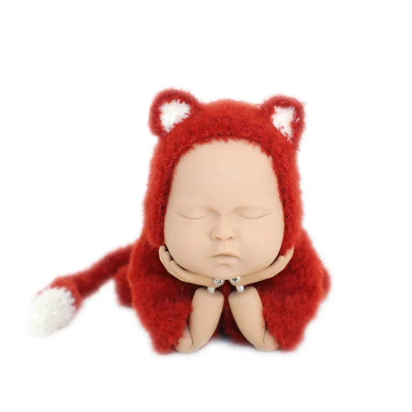 Knitted Newborn Fox Romper Baby Girl Overall Set Animal Bonnet Outfit Photography props Infant Easter Fox Hoodies Photo Shoot
Knitted Newborn Fox Romper Baby Girl Overall Set Animal Bonnet Outfit Photography props Infant Easter Fox Hoodies Photo Shoot