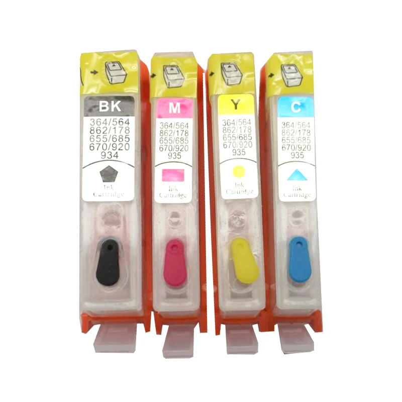 920 Empty Refillable Ink Cartridge Replacement for officejet 6500 6500A 6000 7000 7500 7500A E709 E710 Printer - BK/C/M/Y
920 Empty Refillable Ink Cartridge Replacement for officejet 6500 6500A 6000 7000 7500 7500A E709 E710 Printer - BK/C/M/Y