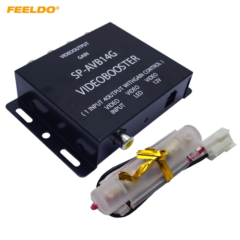 FEELDO 12V Auto Car 1 to 4 Output Video Spliter Signal Part For DVD/LCD/TV Monitor Display #HQ4499
FEELDO 12V Auto Car 1 to 4 Output Video Spliter Signal Part For DVD/LCD/TV Monitor Display #HQ4499