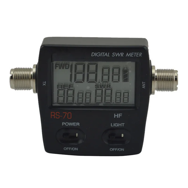 High Precision SWR Power Meter 1.6-60 Mhz HF 200W For 2 Way Radio Digital M Type Connector Professional Shortwave Meter
High Precision SWR Power Meter 1.6-60 Mhz HF 200W For 2 Way Radio Digital M Type Connector Professional Shortwave Meter