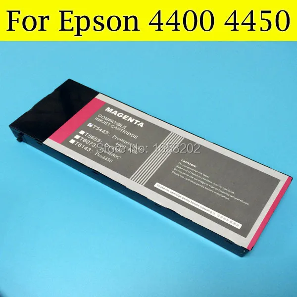 4 PCS/Lot With Show Ink Level Chip Compatible Ink Cartridge For Epson 4400 Printer
4 PCS/Lot With Show Ink Level Chip Compatible Ink Cartridge For Epson 4400 Printer