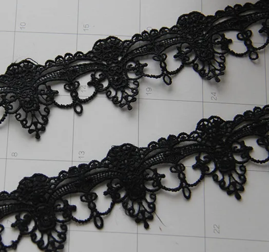 10 yard 5cm 1.96" wide black bracelet necklace embroidery tapes lace trim ribbon ML25L29
10 yard 5cm 1.96" wide black bracelet necklace embroidery tapes lace trim ribbon ML25L29