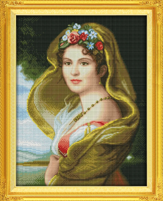 Oil painting girl cross stitch kit people 18ct 14ct 11ct count print canvas stitches embroidery DIY handmade needlework
Oil painting girl cross stitch kit people 18ct 14ct 11ct count print canvas stitches embroidery DIY handmade needlework